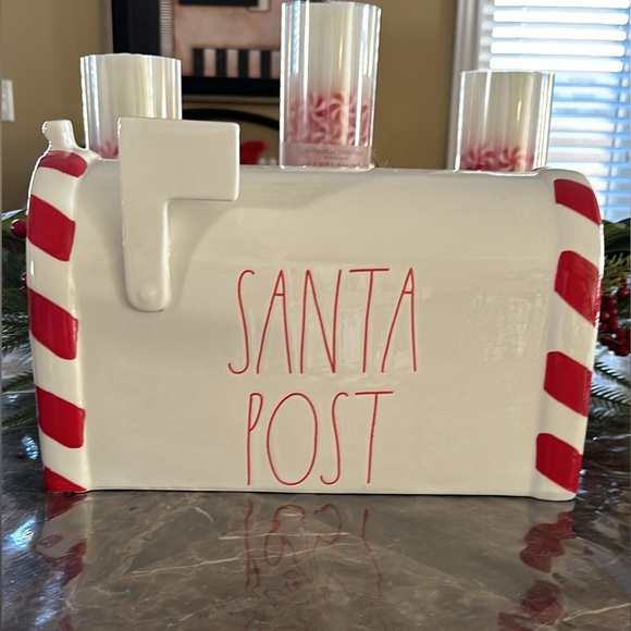 Rae Dunn SANTA POST mailbox - Picture 1 of 1